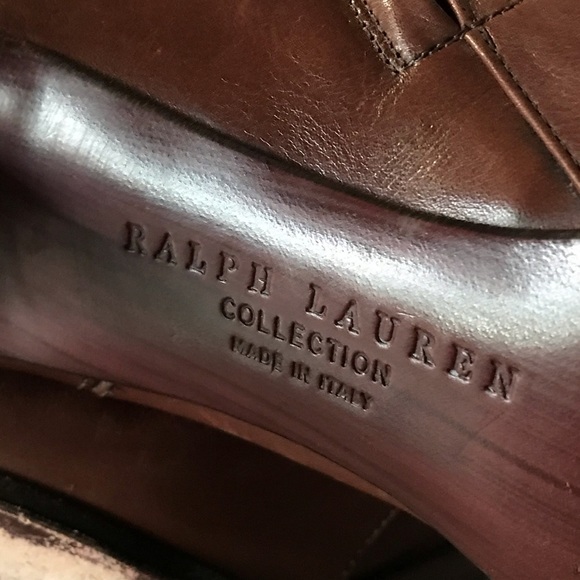 Ralph Lauren collection Italy heeled boots - Picture 3 of 11